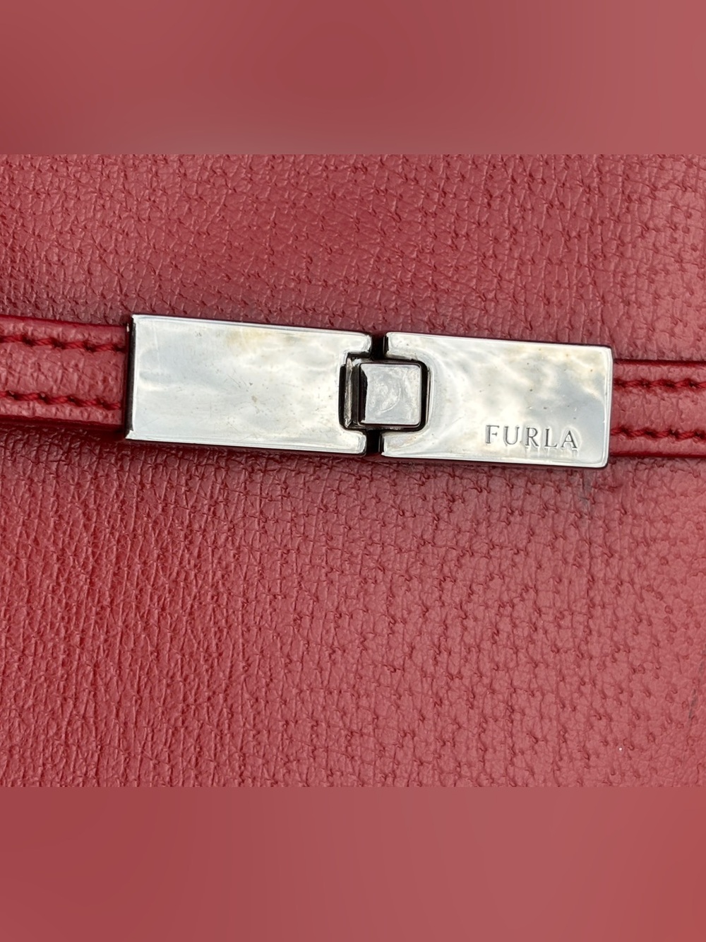 Furla Leather Crossbody Tote Bag - Picture 5 of 17